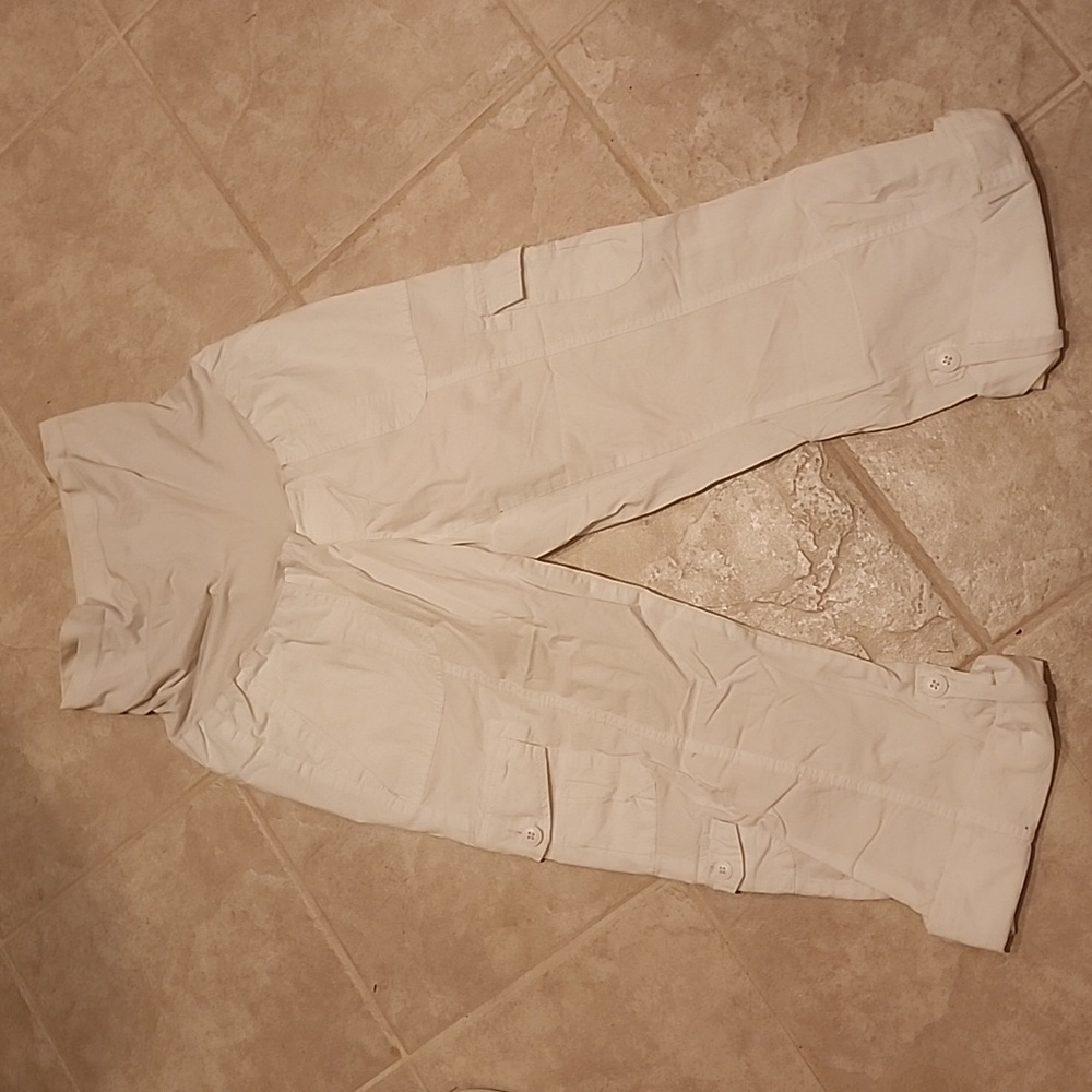 Full Panel Maternity Capris